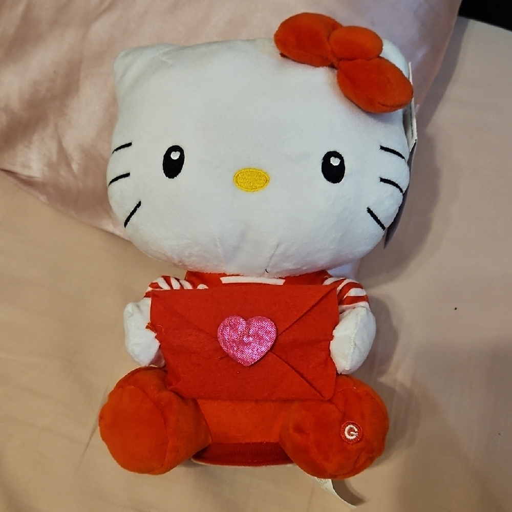 Hello Kitty Valentines Animated Plush